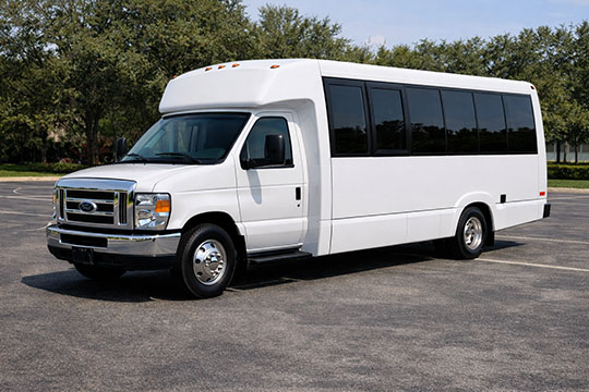 18-passenger minibus available for charter in Rio Rancho, NM
