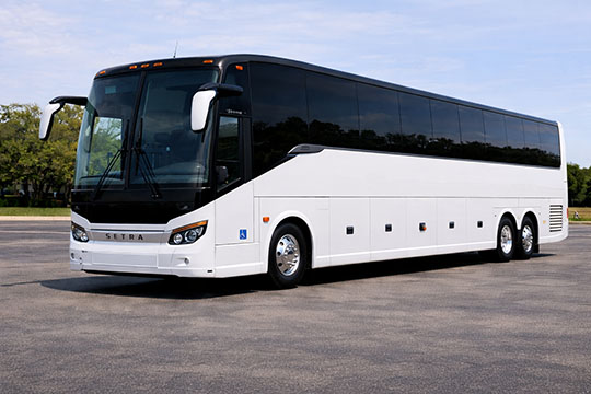 56-passenger charter bus available for charter in Rio Rancho, NM